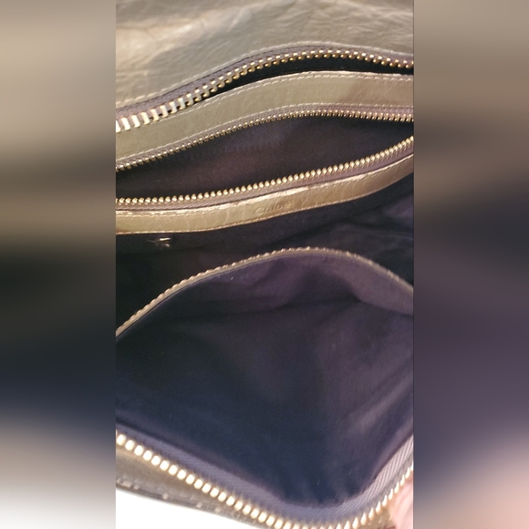 CHLOE Handbag-"ETHEL" satchel medium size and crossbody- LeatherCalfskin - Picture 7 of 14